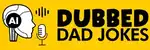 Dubbed Dad Jokes Logo
